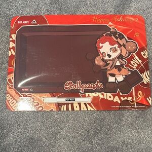 Skullpanda Holiday Learning Tablet - Red